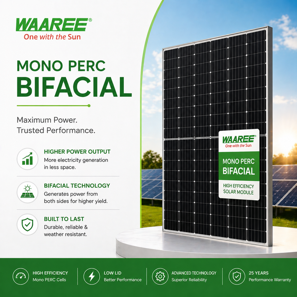 Waaree Energies - Mono PERC Bifacial