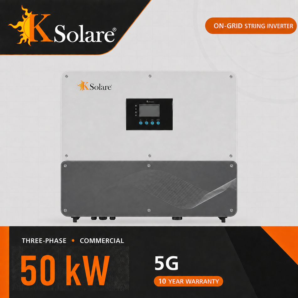 KSolare 5G 50 kW Three-Phase On-Grid Solar Inverter