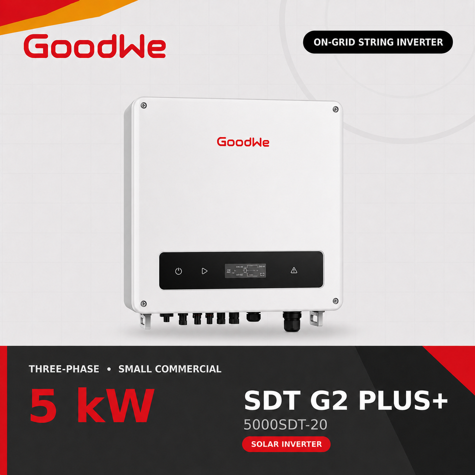 GoodWe SDT G2 Plus+ 5 kW Three-Phase On-Grid Solar Inverter