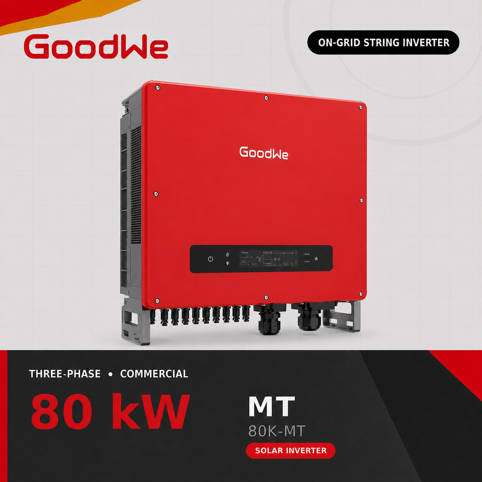GoodWe MT 80 kW Commercial On-Grid Solar Inverter