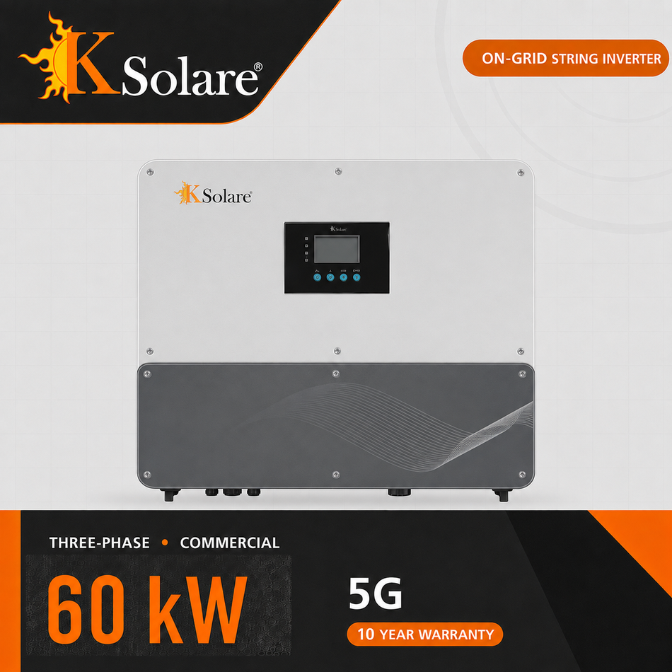 KSolare 5G 60 kW Three-Phase On-Grid Solar Inverter